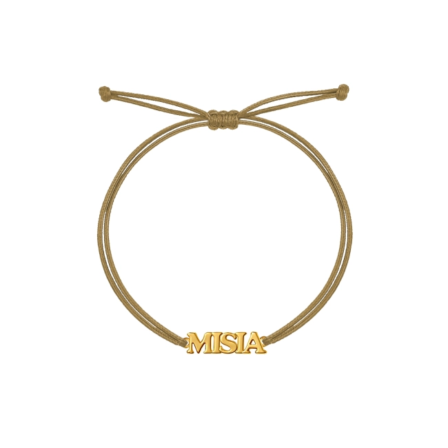 Bransoletka Misia – personalizowana biżuteria